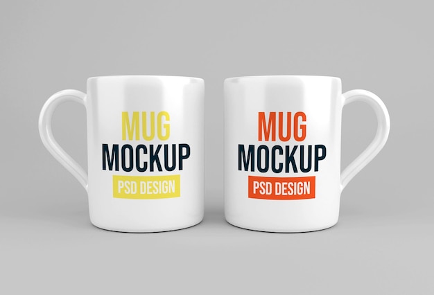 Download Premium PSD | Glass coffee or tea mug mockup design