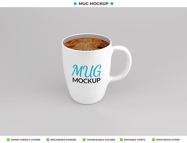 Download Premium Psd Glass Coffee Or Tea Mug Mockup Design