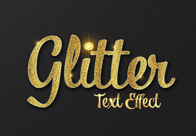 glitter font photoshop free download