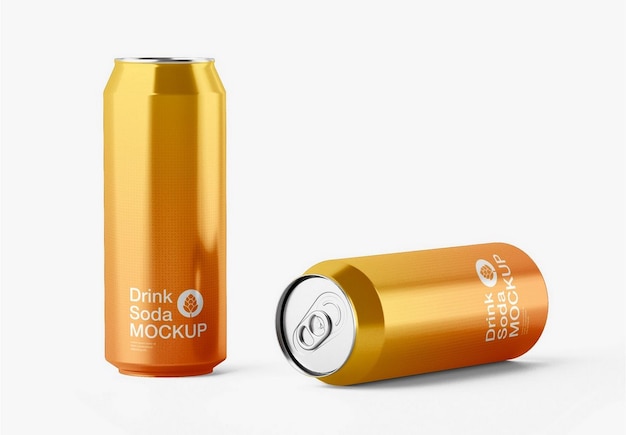 Download Premium Psd Glossy Aluminium Can Mockup