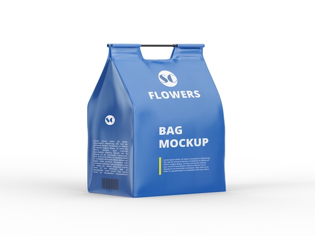 Download Premium PSD | Glossy bag mockup