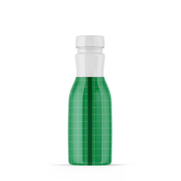 Download Premium PSD | Glossy plastic bottle mockup