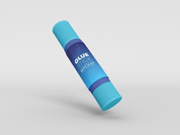 Free PSD | Glue stick adhesive mockup