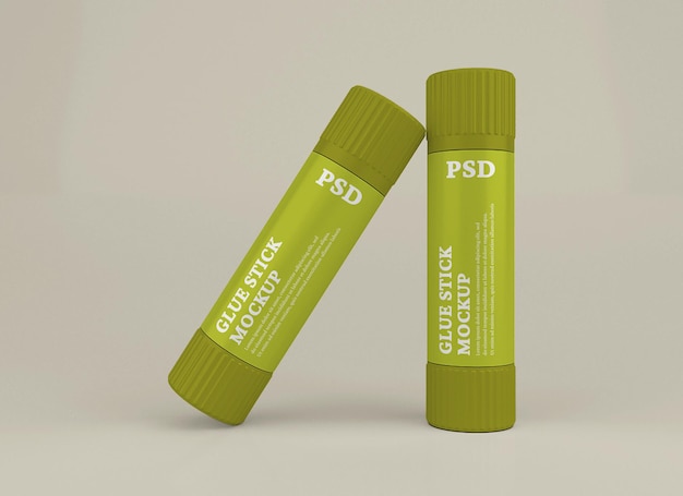 Download Premium PSD | Glue stick mockup design isolated