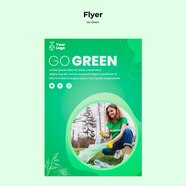  Go Green Flyer Templates Free 