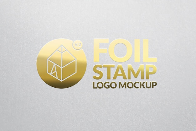 Download Gold Foil Stamping Logo Mockup Images Free Vectors Stock Photos Psd