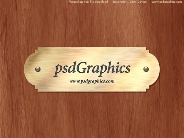 Desk Name Plate Template Free