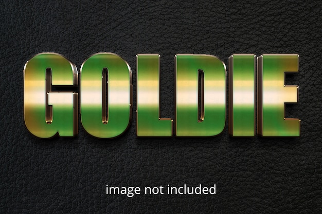 gold photoshop text style