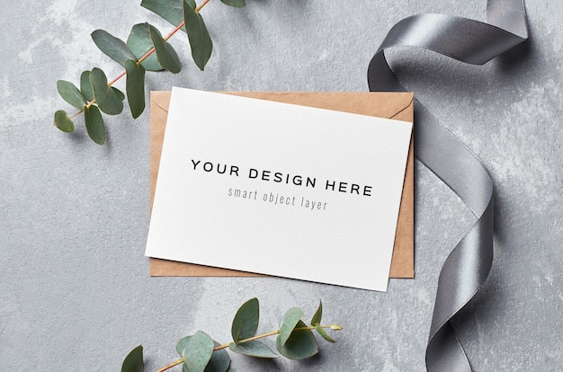 Greeting Card Mockup Psd 4 000 High Quality Free Psd Templates For Download