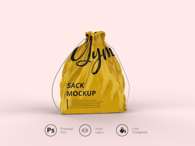 Download Premium Psd Gym Sack Mockup