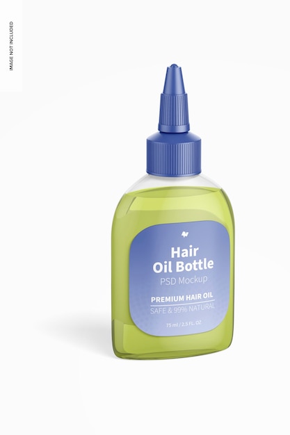 Download Free Psd Hair Oil Bottle Mockup