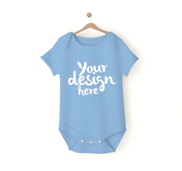 Download Premium Psd Hanging Onesie Mockup Isolated