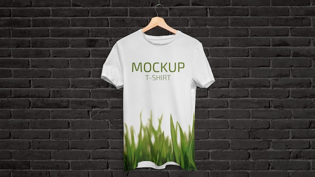 Download Hanging t-shirt mockup | Premium PSD File