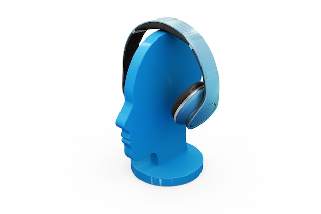 Download Headphones mock-up isolated PSD file | Free Download