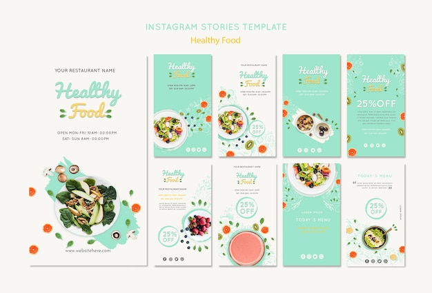 Download Free Healthy Food Instagram Stories Template Free Psd File Use our free logo maker to create a logo and build your brand. Put your logo on business cards, promotional products, or your website for brand visibility.