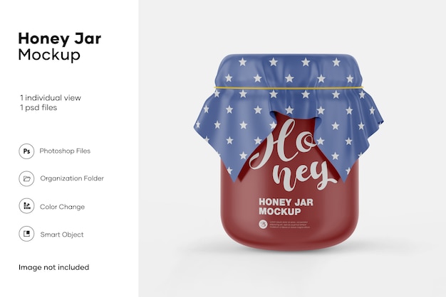 Download Premium Psd Honey Jar Mockup
