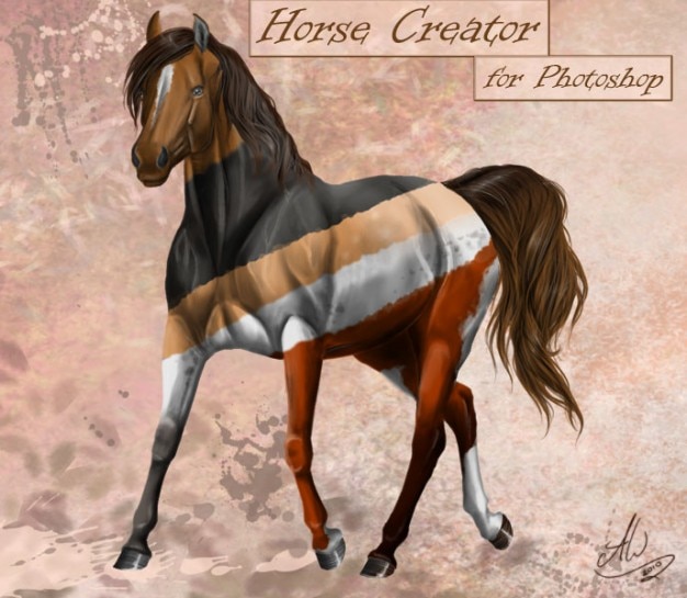 horse-free-template-psd-free-psd-file