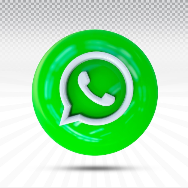 Premium Psd Icon Whatsapp Social Media Logos In Modern Style