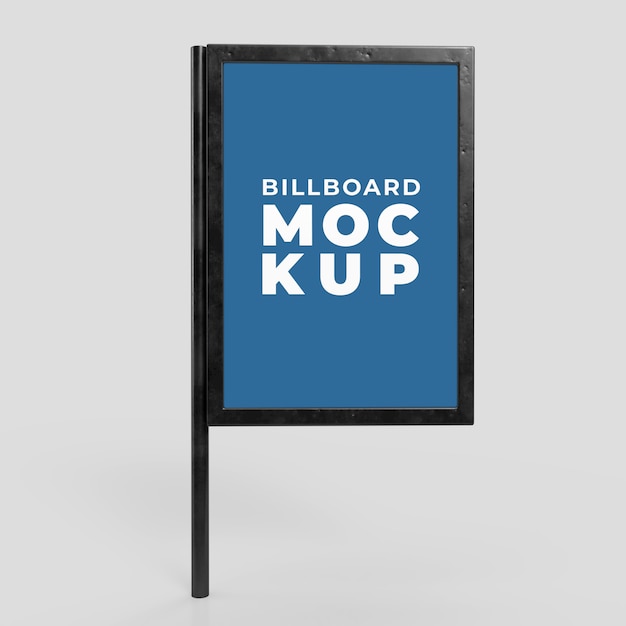 Download Premium Psd Information Board Mock Up Stand PSD Mockup Templates