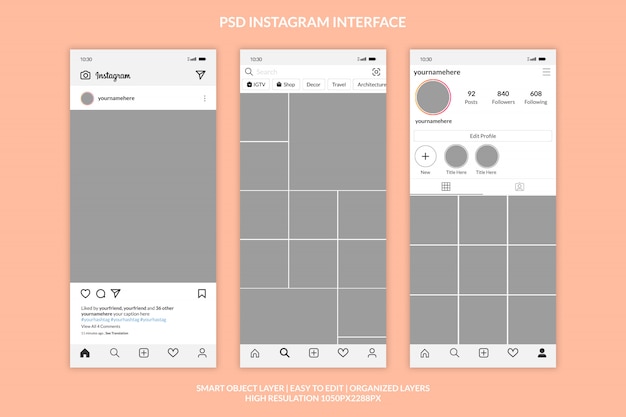 Template Grid Instagram Png / instagram ig - Sticker by ...