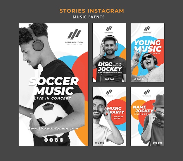 Download Free PSD | Instagram stories collection