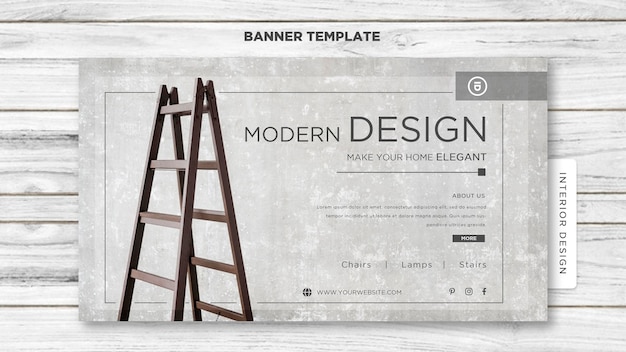 Free Psd Interior Design Banner Template