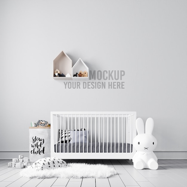 Premium PSD | Interior kids room illustration