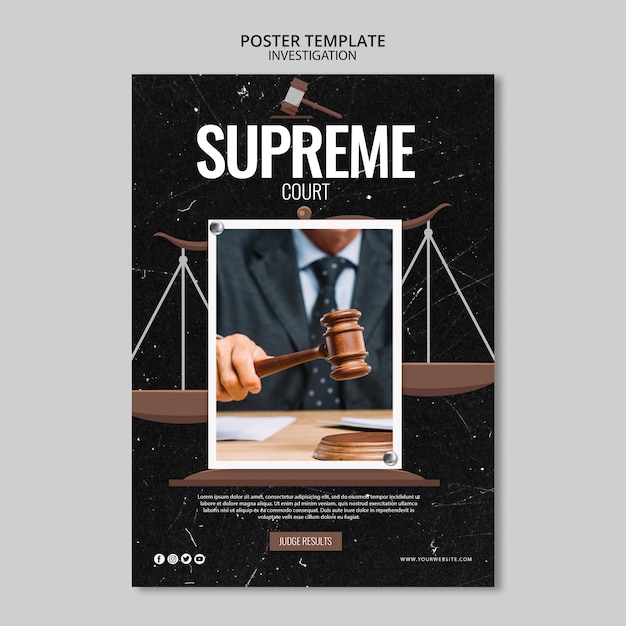 free-psd-investigation-poster-template-style