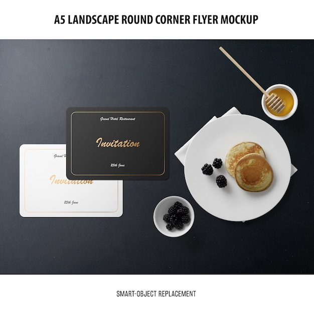 Download Invitation card mockup | Free PSD File