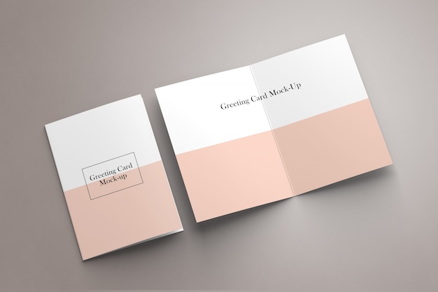 Download Premium Psd Invitation Greeting Card Mockup