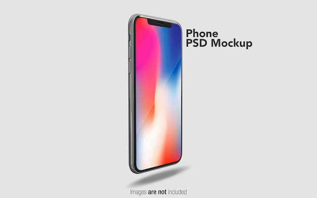 Iphone X Psdモックアップ プレミアムpsdファイル