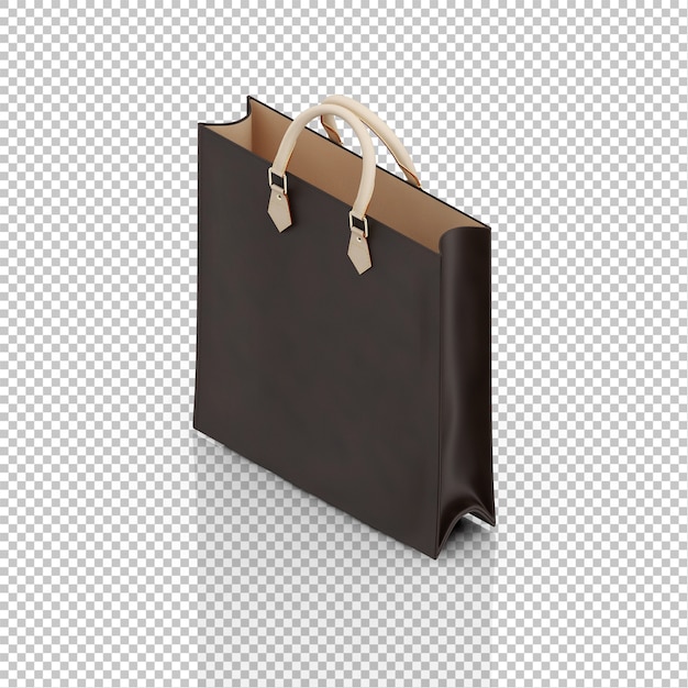 Download Premium PSD | Isometric bag