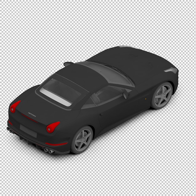 isometric car illustrator download