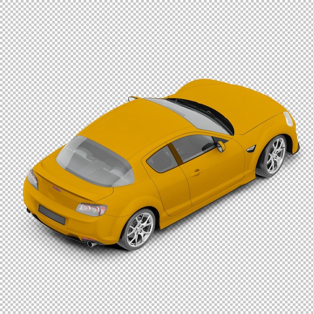 isometric car illustrator download