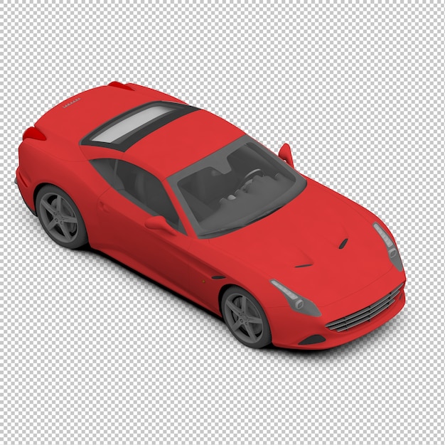 isometric car illustrator download