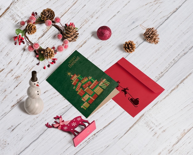 Download Isometric christmas mockup PSD file | Free Download