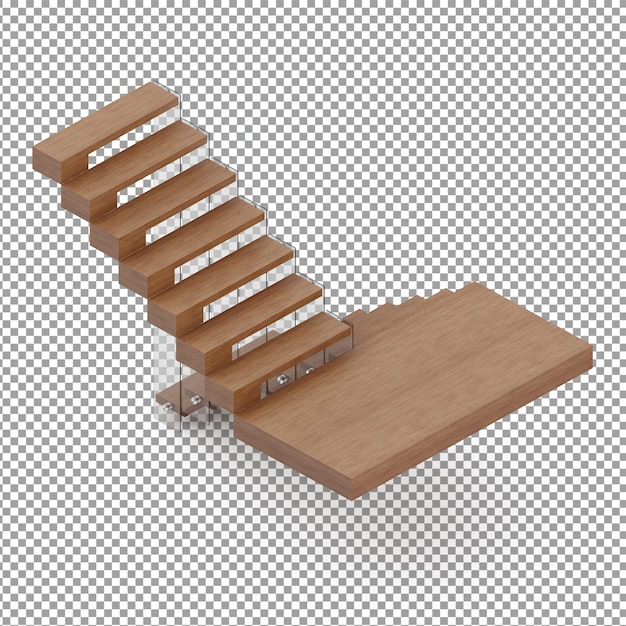 Premium Psd Isometric Stairs