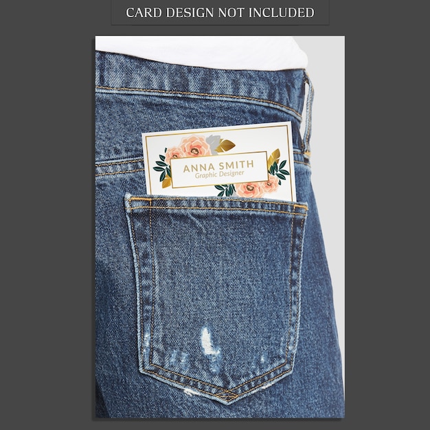 Download Jeans pocket mockup | Premium PSD File