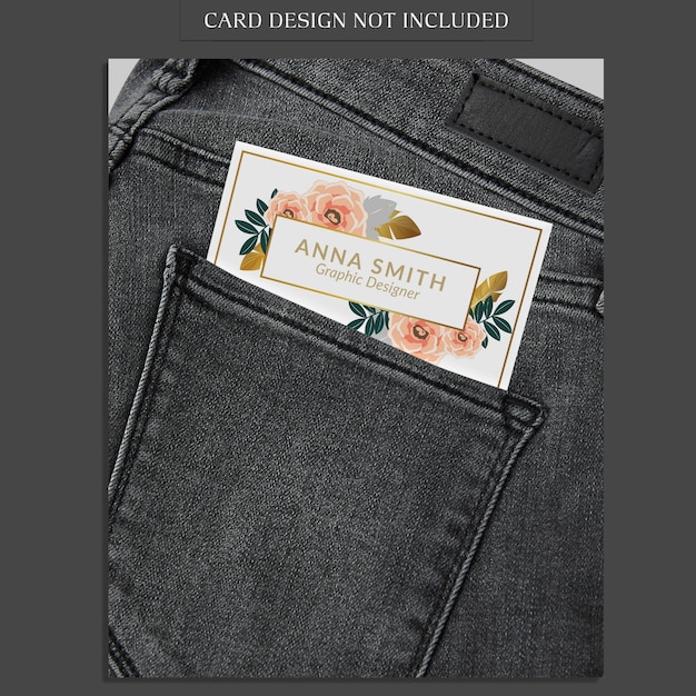Download Jeans pocket mockup PSD file | Premium Download