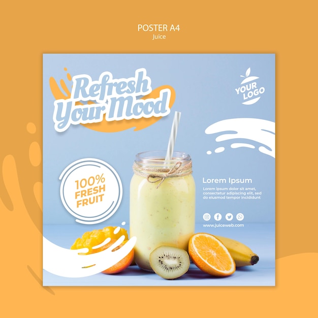 premium-psd-juice-bar-square-flyer-template