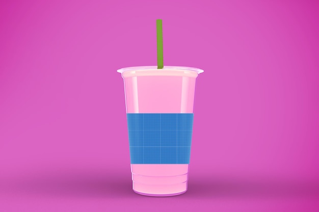 Download Premium PSD | Juice cups mockup