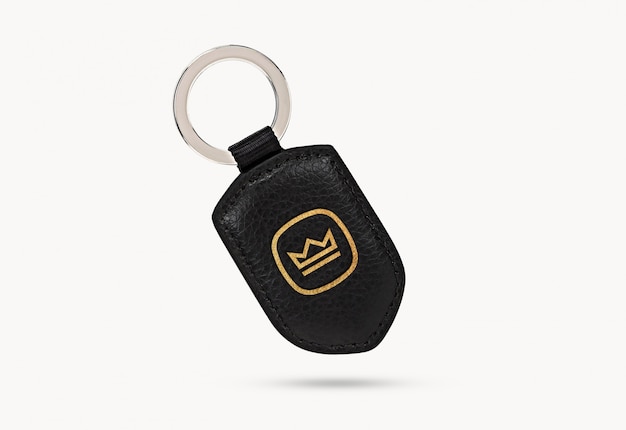 Download Premium PSD | Key chain logo mockup