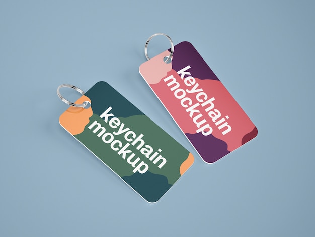 Download Keychain card mockup | Premium PSD File