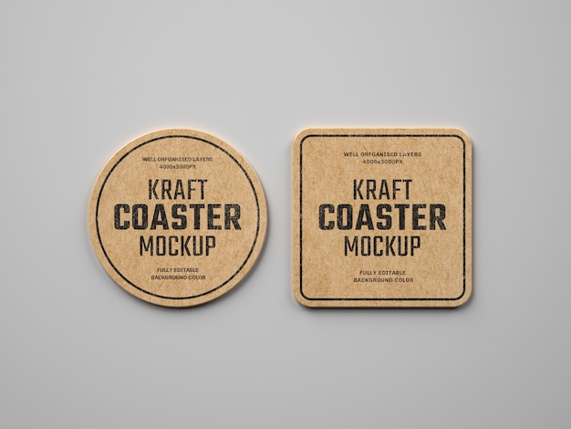 Download Coaster Mockup Images | Free Vectors, Stock Photos & PSD