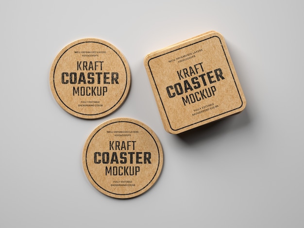 Download Coaster Mockup Images Free Vectors Stock Photos Psd