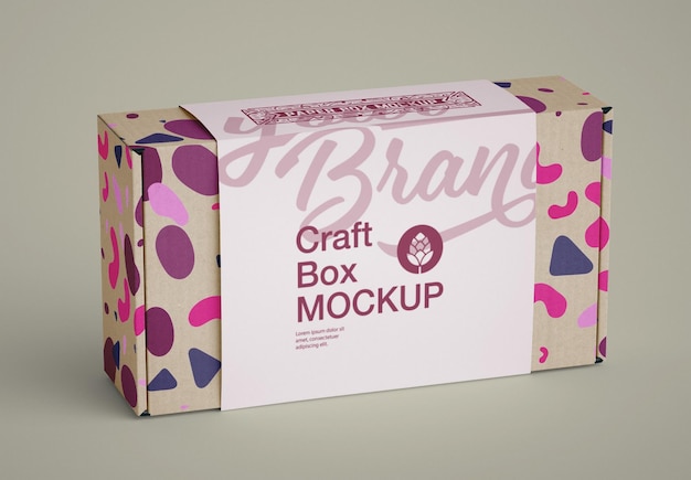 Download Premium Psd Kraft Box Mockup