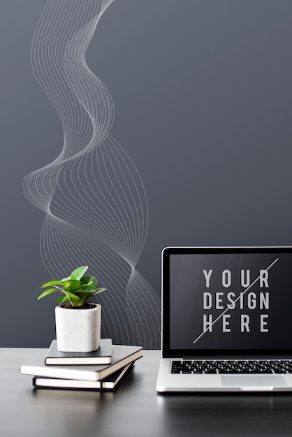 Download Laptop digital device screen mockup PSD file | Free Download