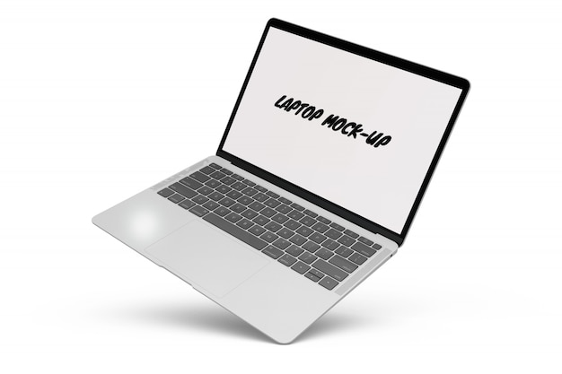 Download Laptop mock-up isolated PSD file | Free Download PSD Mockup Templates