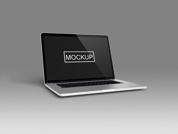 Premium Psd Laptop Mockup 0696
