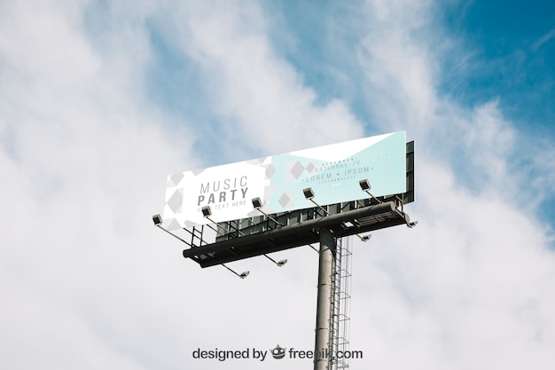 Download Large billboard mockup PSD file | Free Download